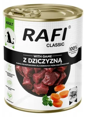 Image de Dolina Noteci Rafi Classic au gibier pour chien, 800 g
