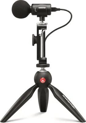 Obrázek produktu pro Shure MV88+ VIDEO KIT, Stolní mikrofon, 20 - 20000 Hz, 24 bit, 48 kHz, -37 dB/m, 120 dB