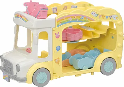 Obrázok produktu pre Sylvanian Families Dúhový zábavný škôlkový autobus