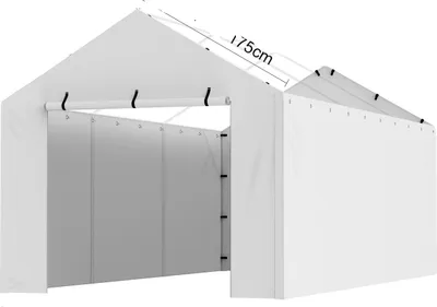 Produktbild von Carport-Unterstand, strapazierfähig, wasserdicht, UV-geschützt, 10Zoll