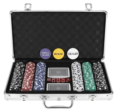 Produktbild von Poker - Satz mit 300 Chips im Etui HQ 23528