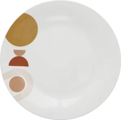 Produktbild von Set aus 6 flachen tellern "tara" aus porzellan d27cm - SG Secret de Gourmet