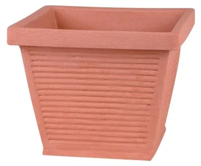 Produktbild von Blumenkübel Perugia Terracotta Pflanzkübel Pflanzen-Kübel Kunststoff 40x40x33cm