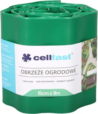 Zdjęcie produktu dla Cellfast obrzeże ogrodowe zielone 15cm x 9m