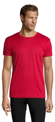 Image de SOLS - T-shirt « Sprint » pour hommes/femmes Unie LT1828 (XL) (Rouge)