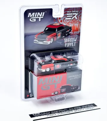 Produktbild von Lincoln Capri Hot Rod 1954 "Schattenmariechen" - Mini GT 1:64
