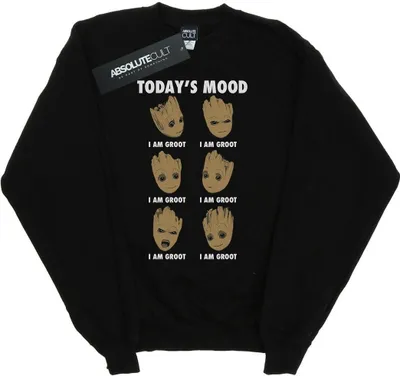Produktbild von Marvel - "Guardians Of The Galaxy Today's Mood" Sweatshirt für Herren BI26359 (XL) (Schwarz)