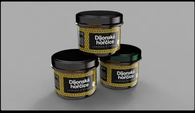 Obrázek produktu pro Hořčice dijonská 170 g LES FRUITS DU PARADIS