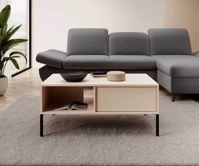 Produktbild von Couchtisch Wohnzimmertisch Dast 96x60x44cm beige