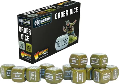 Produktbild von Bolt Action: Orders Dice Pack - Olive Drab