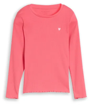 Produktbild von TOM TAILOR Mädchen Longsleeve mit Strickerei