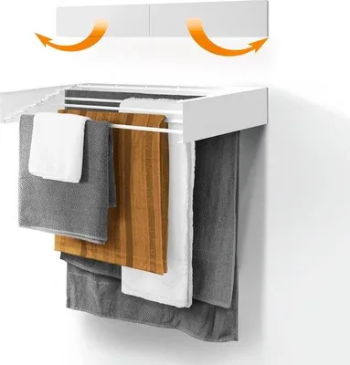 Image de Sèche-cheveux sans fil réglable pour une utilisation à l'intérieur et à l'extérieur - compact (blanc, 100 cm)