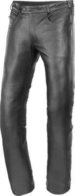 Produktbild von Büse Damen Lederjeans, schwarz, 42