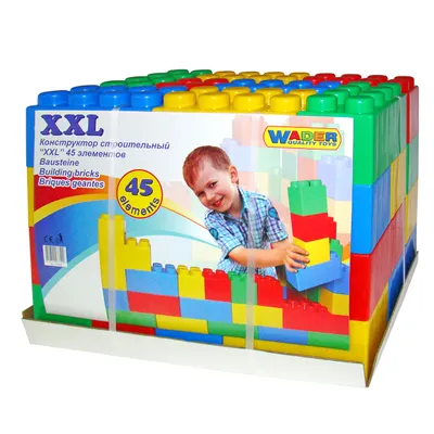 Image de Cavallino Toys Cavallino -Jouets de construction XXL, 45DLG.
