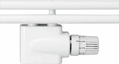 Obrázok produktu pre Zehnder Vario pripojovacia armatúra s krytom, štandardná farba RAL9016, 1 ks.
