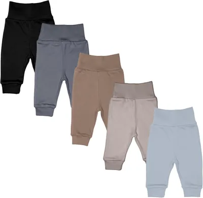 Imagen del producto de Paquete de 5 bodies para bebé, 100% algodón, unisex, cómodos para el uso diario