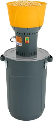 Productafbeelding van Elektrische graanmolen, 1300W, 60 liter, professionele landbouwmachine met 5 zeven. Elektrische voermolen, maïs molen voor koffie, noten en kruiden