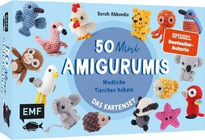 Obrázek produktu pro 50 Mini-Amigurumis - Das Kartenset