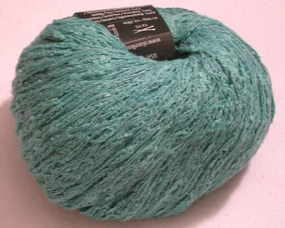 Produktbild von BALICO von Schulana, Leinen-Strukturgarn in türkis (Fb 57), ca. 28m/50g