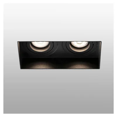 Immagine prodotto di Lampada da incasso HYDE 2 luci GU10 nero