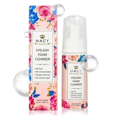 Produktbild von Wimpernverlängerung Wimpernshampoo Schaumreiniger Wimpern Reiniger Cleanser vom MACY