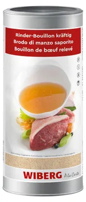 Image de Bouillon de bœuf Wiberg goût corsé, paquet de 1100g