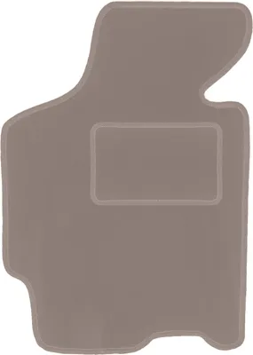 Produktbild von Fahrerfußmatte Velours beige passend für Mazda Xedos 6 (1992-1999, Limousine) – mit Befestigungen – passgenau