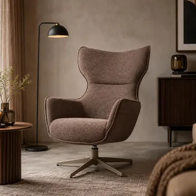 Imagen del producto de Starfurn Julia: Sillón - Color marrón