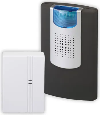 Produktbild von Funkgong-Set HX Action 150m, anthrazit,Rufsensor