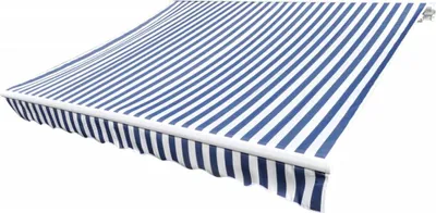 Obrázek produktu pro plátno na markýzu vidaXL Modrá a bílá 4x3 m (bez rámu)