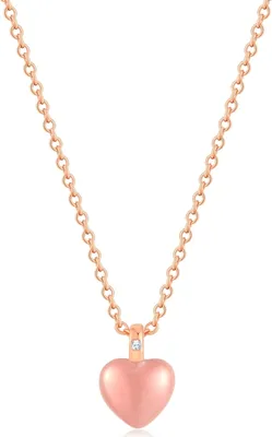 Produktbild von Glanzstücke München Halskette Herz Sterling Silber Lab Grown Diamond 50084132