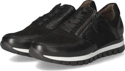 Produktbild von Gabor Low Sneaker Damen Leder Schwarz Größe: 4