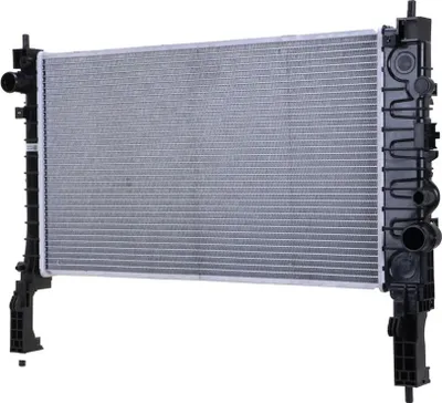 Immagine prodotto di Radiatore di raffreddamento motore con alette saldate 620 x 358 mm HELLA per, tra gli altri, OPEL MOKKA