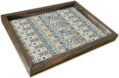 Produktbild von Evila Originals, AT- TRX0205, Bunt, Serviertabletts, Gemälde: 100% MDF (Dicke: 2