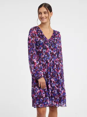 Produktbild von Orsay Lila Damen Blumenkleid 442284317000__36