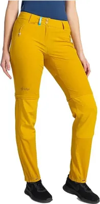Productafbeelding van Kilpi Hosio broek, geel, maat 40 / regular, dames, kleur: geel, maat: 40