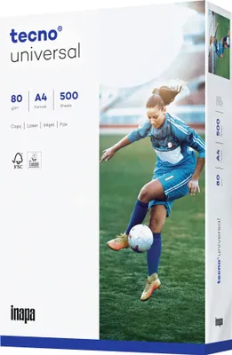 Image de inapa tecno Papier à copier universel 2100011548 A4 80g 500fls
