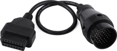 Immagine prodotto di Cavo di collegamento OBD II, plastica ABS Manutenzione cavo diagnostico da 38 a 16 pin per interfaccia femmina