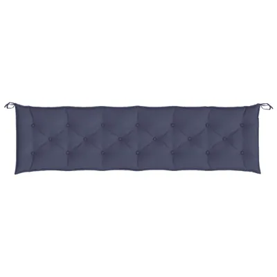 Obrázok produktu pre Podložka na záhradnú lavičku námornícka modrá 200x50x7cm