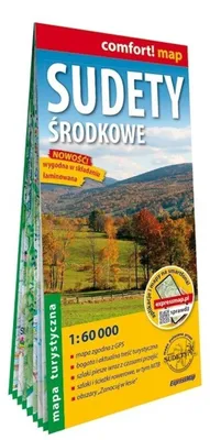 Obrázok produktu pre Sudety Środkowe laminovaná turistická mapa 1:60 000