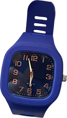 Produktbild von Armbanduhr mit quadratischem Zifferblatt, elektronischem Zeiger, Temperament, 30 m wasserdicht, Dornschließe, digitales Zifferblatt, lässige Armbanduhr, Kleidungszubehör