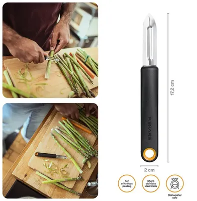 Produktbild von Fiskars Functionalform Peeler-fixed Blade Schäler    One Size