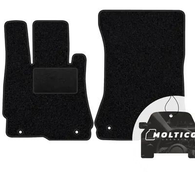 Image de Tapis de sol en velours pour voiture, compatibles avec : Mercedes Classe S W221, modèles de 2005 à 2013