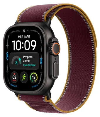 Productafbeelding van Apple Watch Ultra 4, OLED-scherm, touchscreen, 64 GB opslag, Wi-Fi, GPS, 63,1 gram