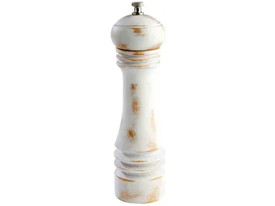 Obrázok produktu pre APS Professional Vintage mlynček na korenie, biely, výška: 230 mm, ø: 60 mm