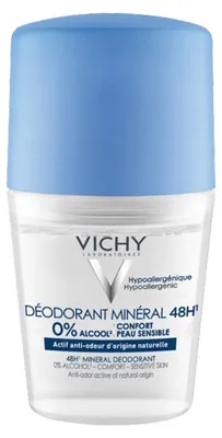Productafbeelding van Vichy - Deo Mineraal roller 48 uur - 50 ml, AI-gegenereerde afbeelding