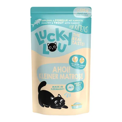 Produktbild von Lucky Lou Lifestage Kitten Geflügel & Forelle