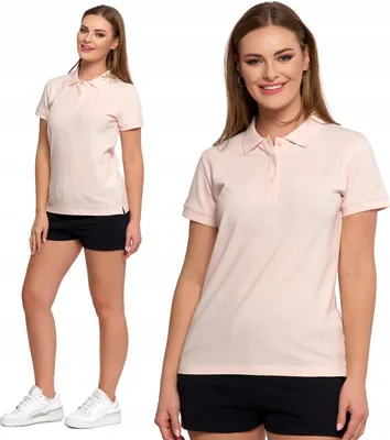 Productafbeelding van Klassiek damespoloshirt van katoen met kraag, merk MORAJ M