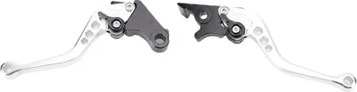 Immagine prodotto di Leva freno-frizione Leva freno-frizione in lega di alluminio anodizzato regolabile per GB350S CB350 RS Argento