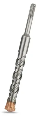 Image de Perceuse à percussion SDS Plus de 20 mm x 200 mm, foret pour béton avec 4 lames en carbure de tungstène